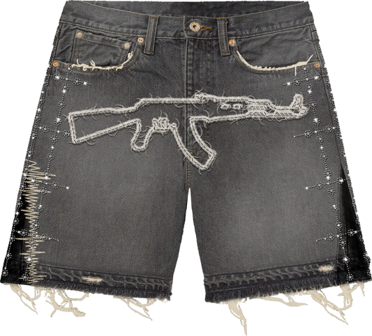 AK DENIM SHORTS
