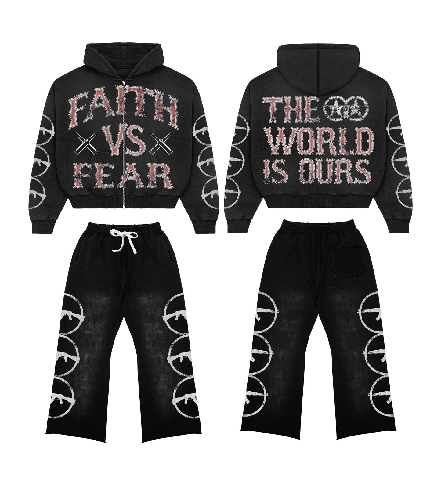 FAITH VS FEAR SWEATSUIT